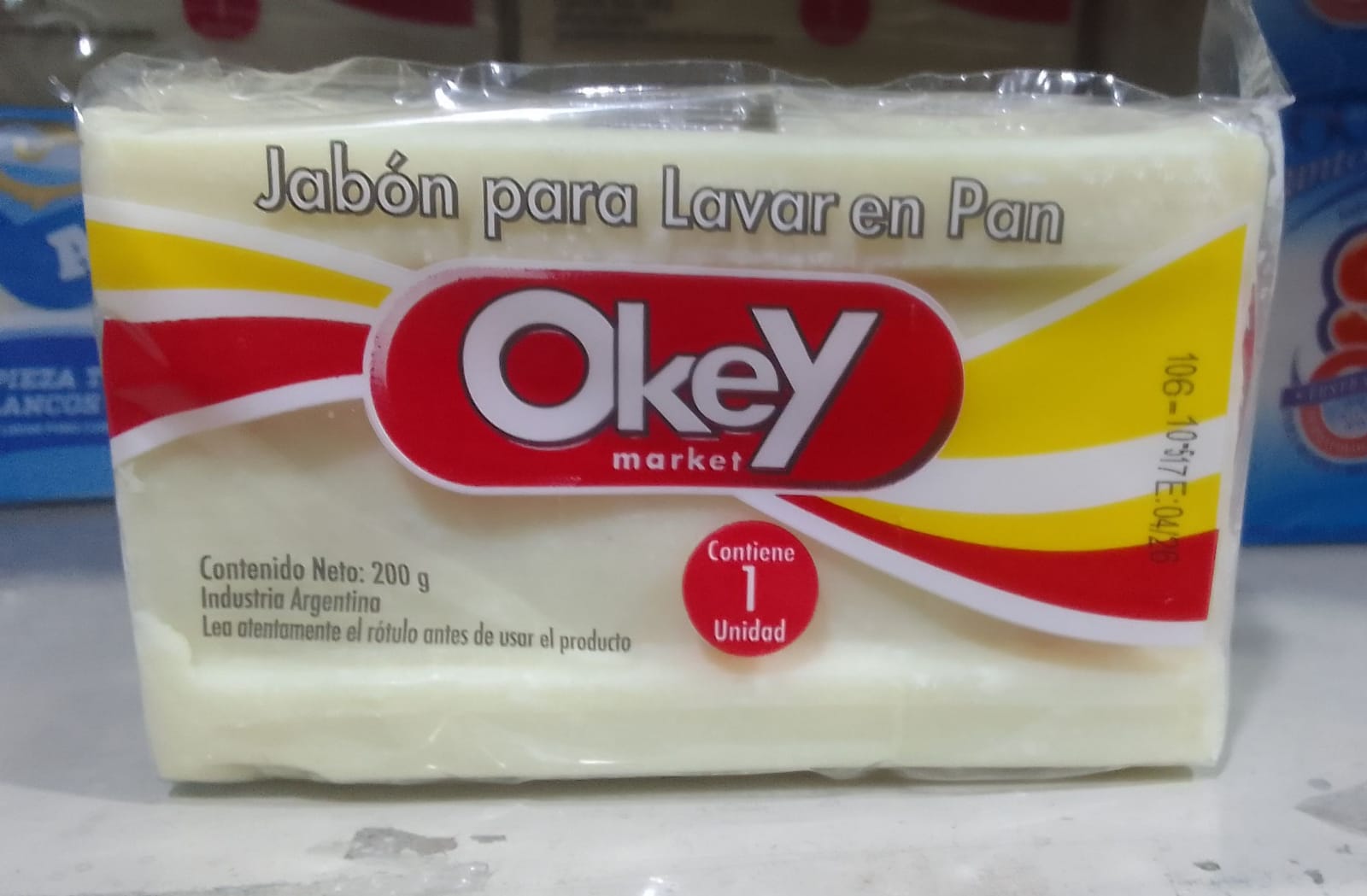 Producto placeholder de Okey jabon pan 200g