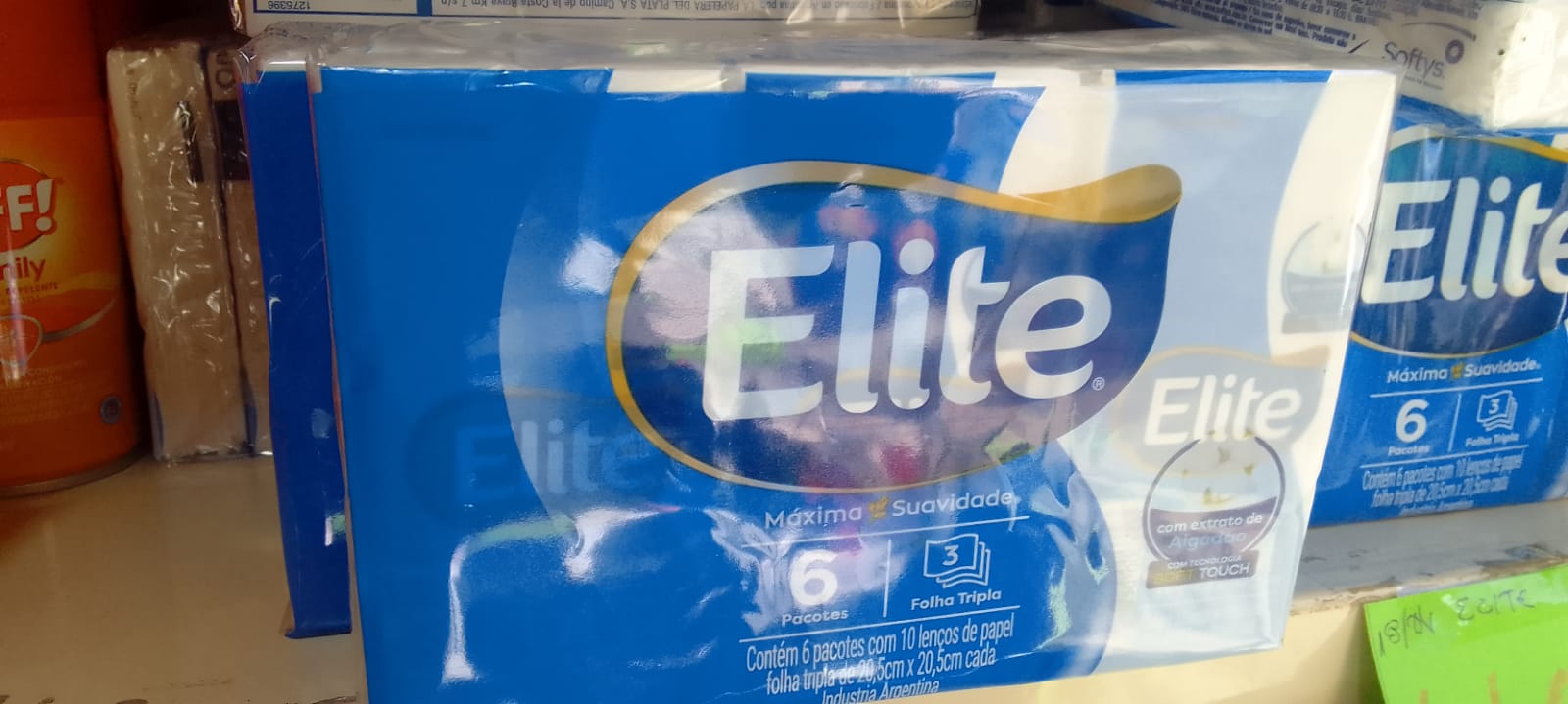 Producto placeholder de Elite pañuelo 6 paquetes