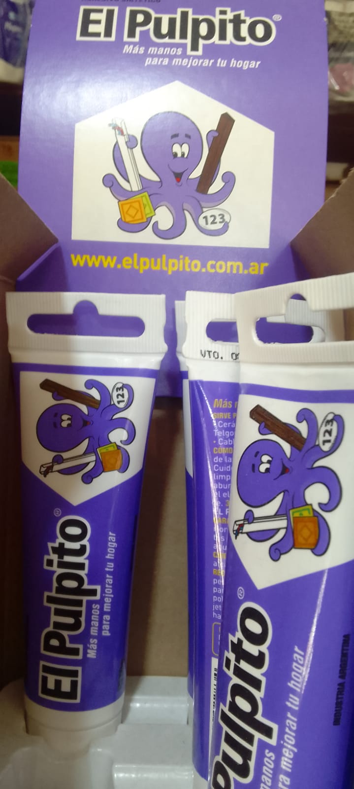 Producto placeholder de Adhesivo el pulpito 50g