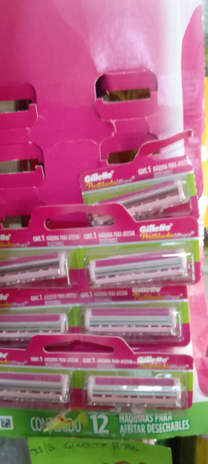 Producto placeholder de Maquina afeitar gillette prestobarba mujer 2u