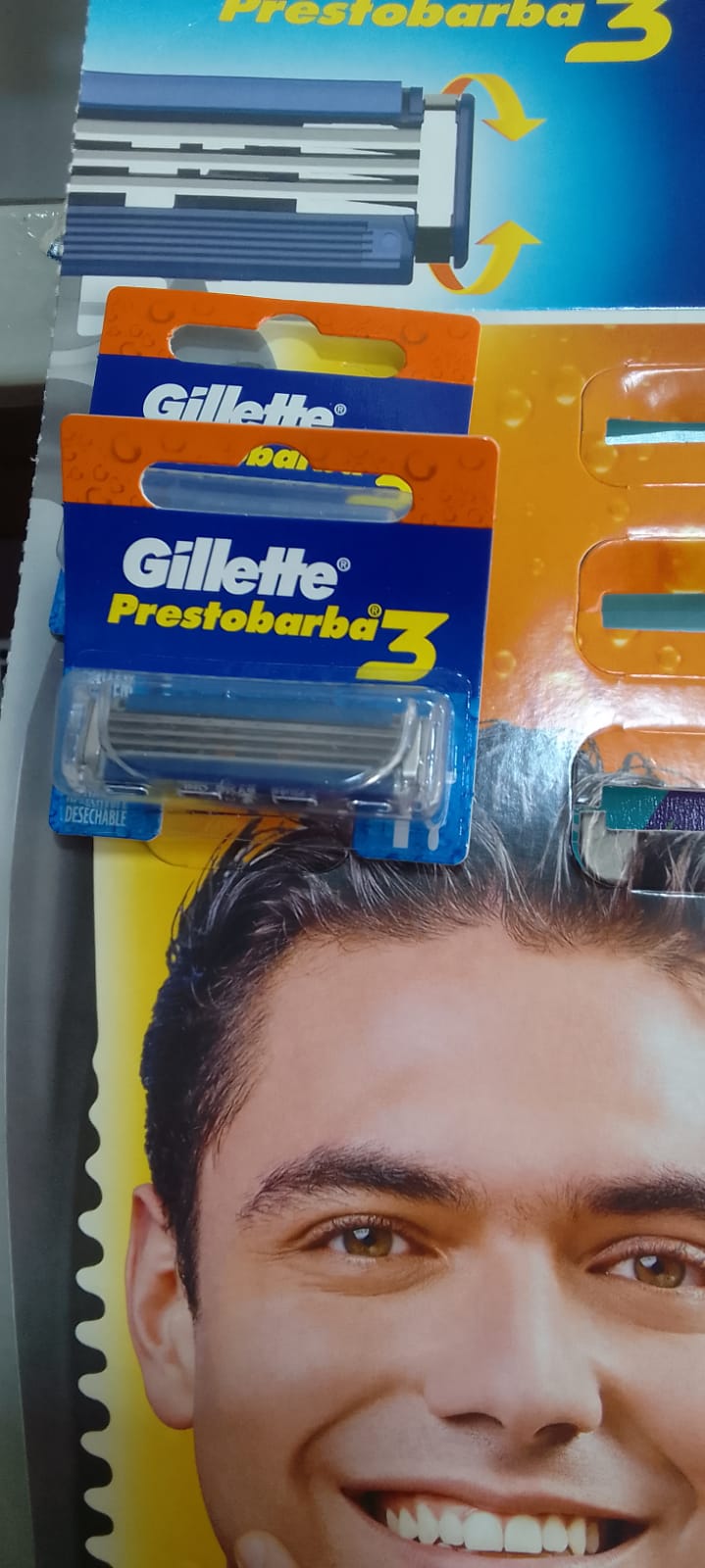 Producto placeholder de Maquina afeitar gillette hombre prestobarba 3h