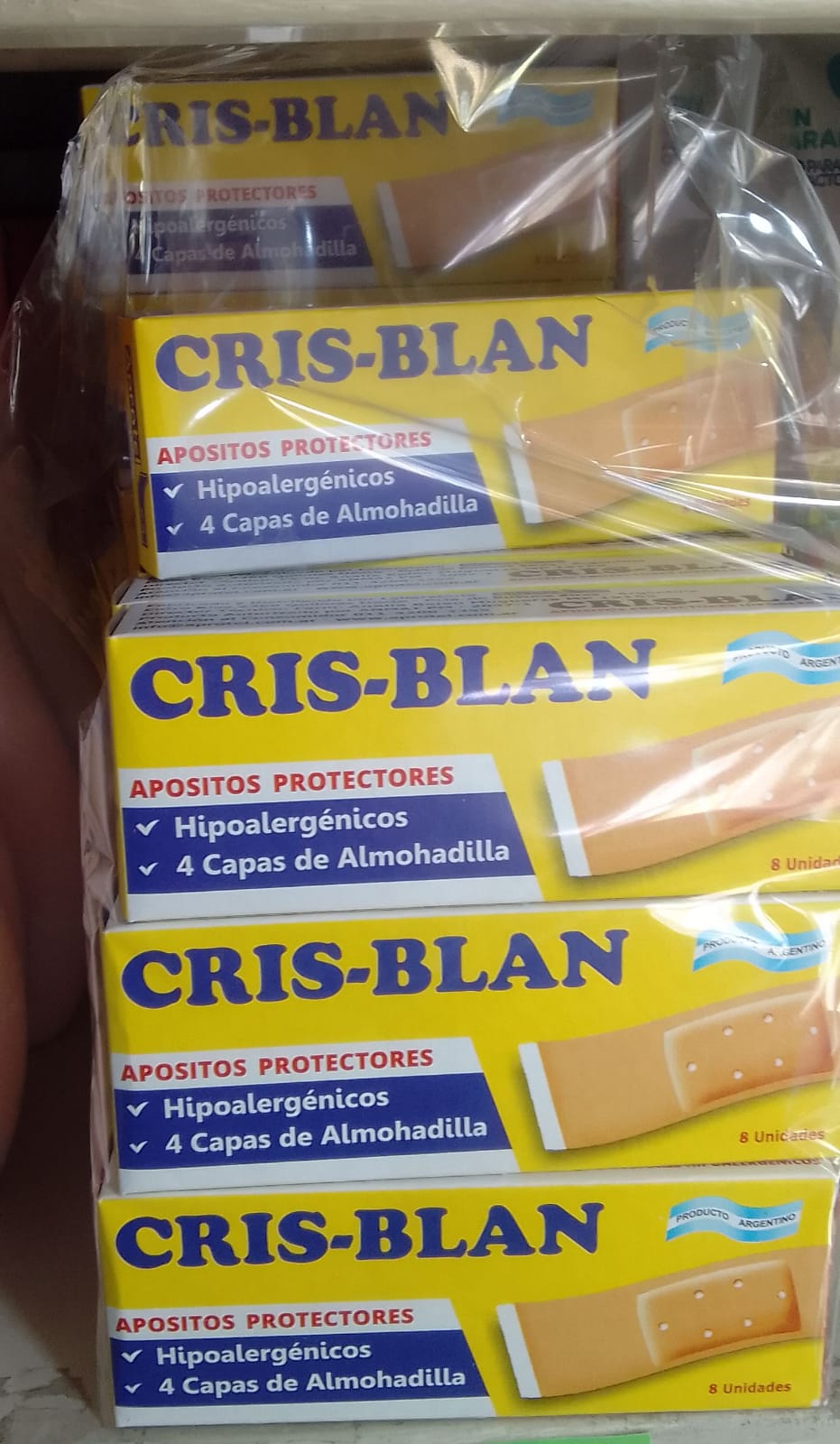 Producto placeholder de Curita cris-blan 8u