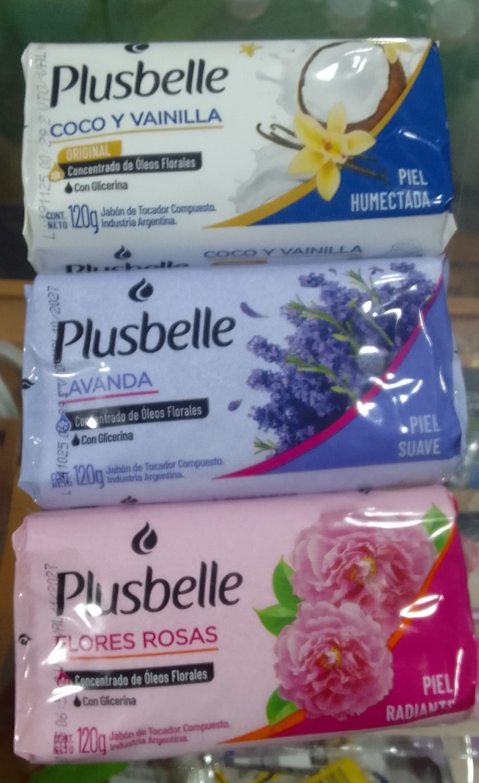 Producto placeholder de Jabon tocador plusbelle energia 120g