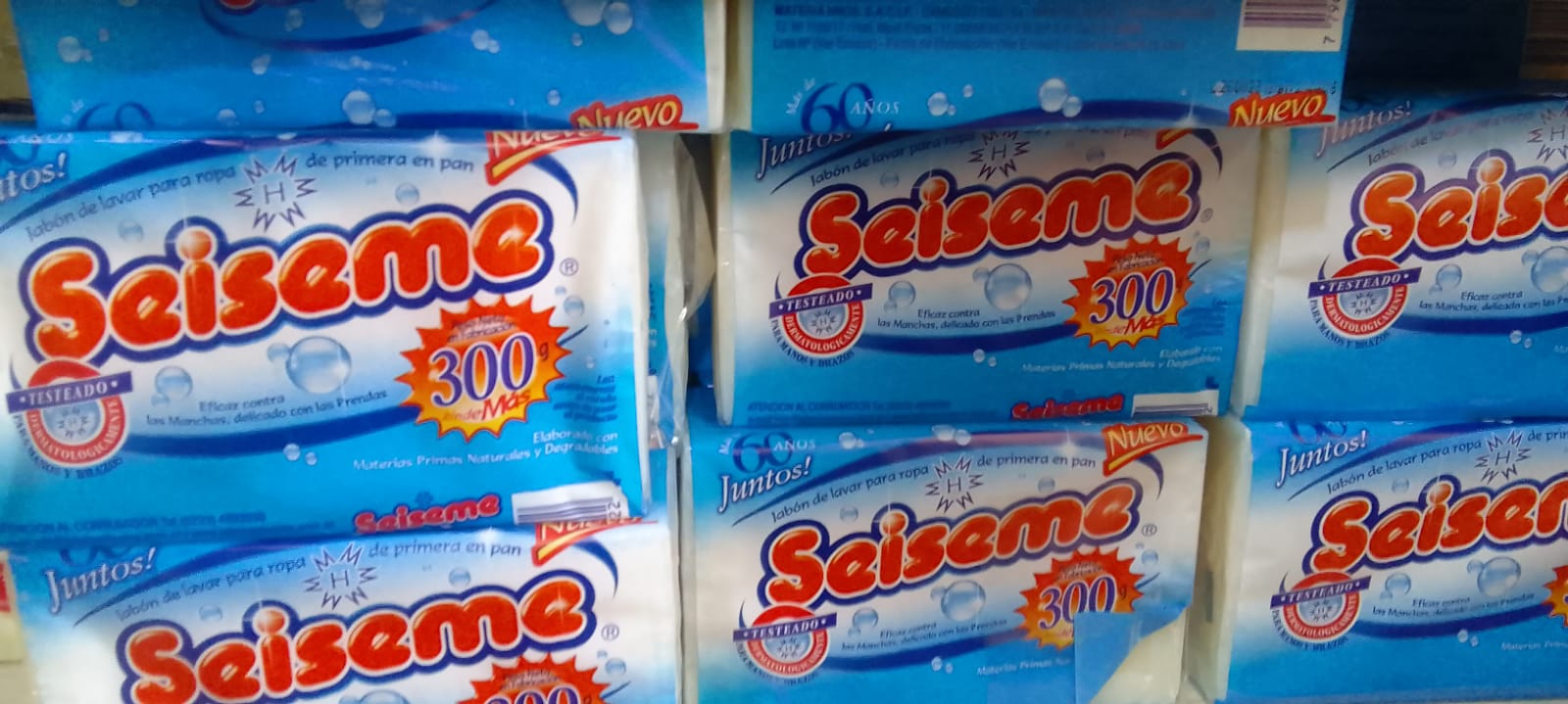 Producto placeholder de Jabon en pan seiseme 300g