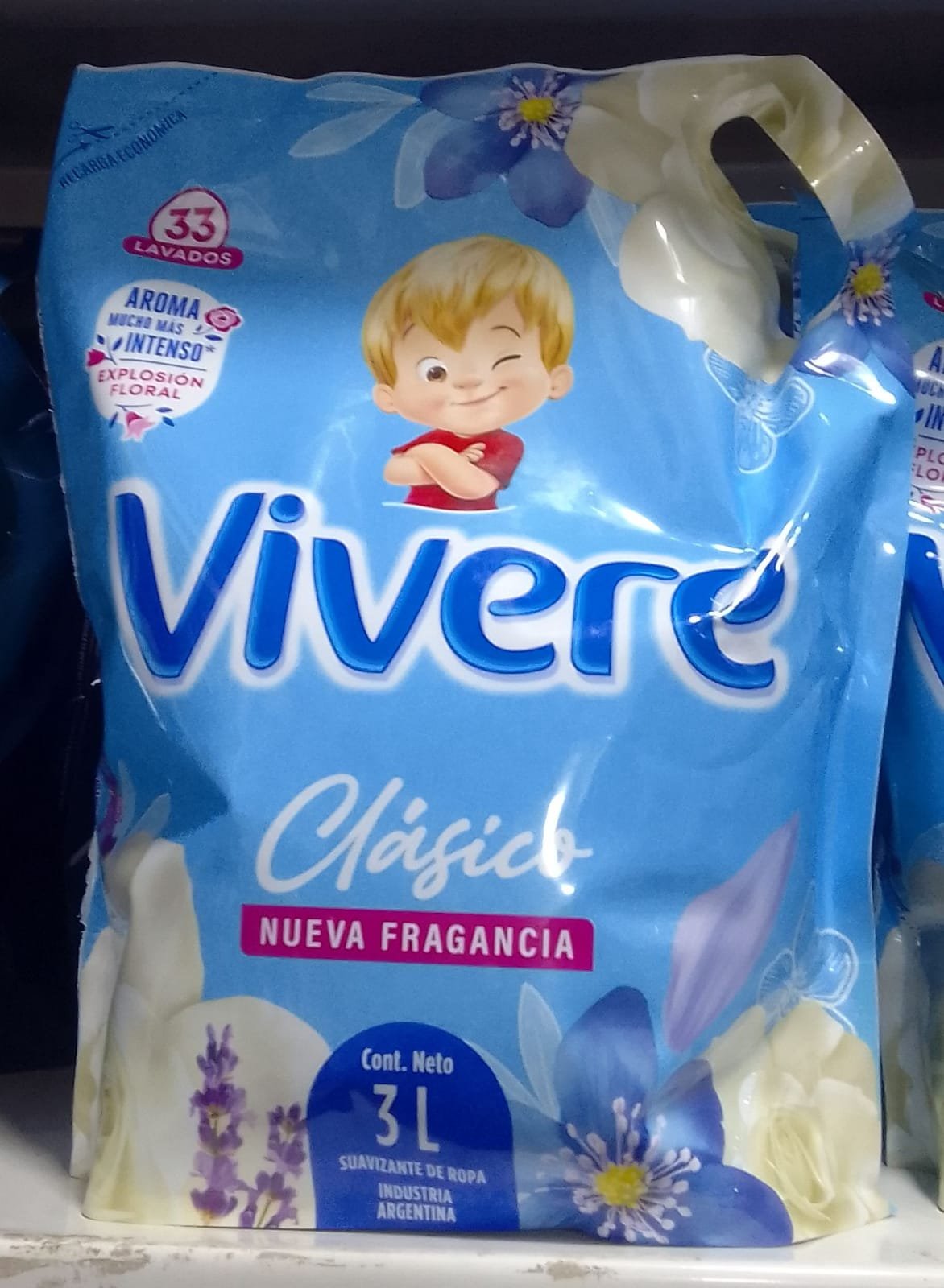 Producto placeholder de Suavizante ropa Vivere clasico 3L