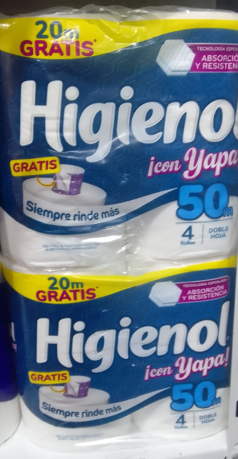 Producto placeholder de Higienol duo 4 x 50mts