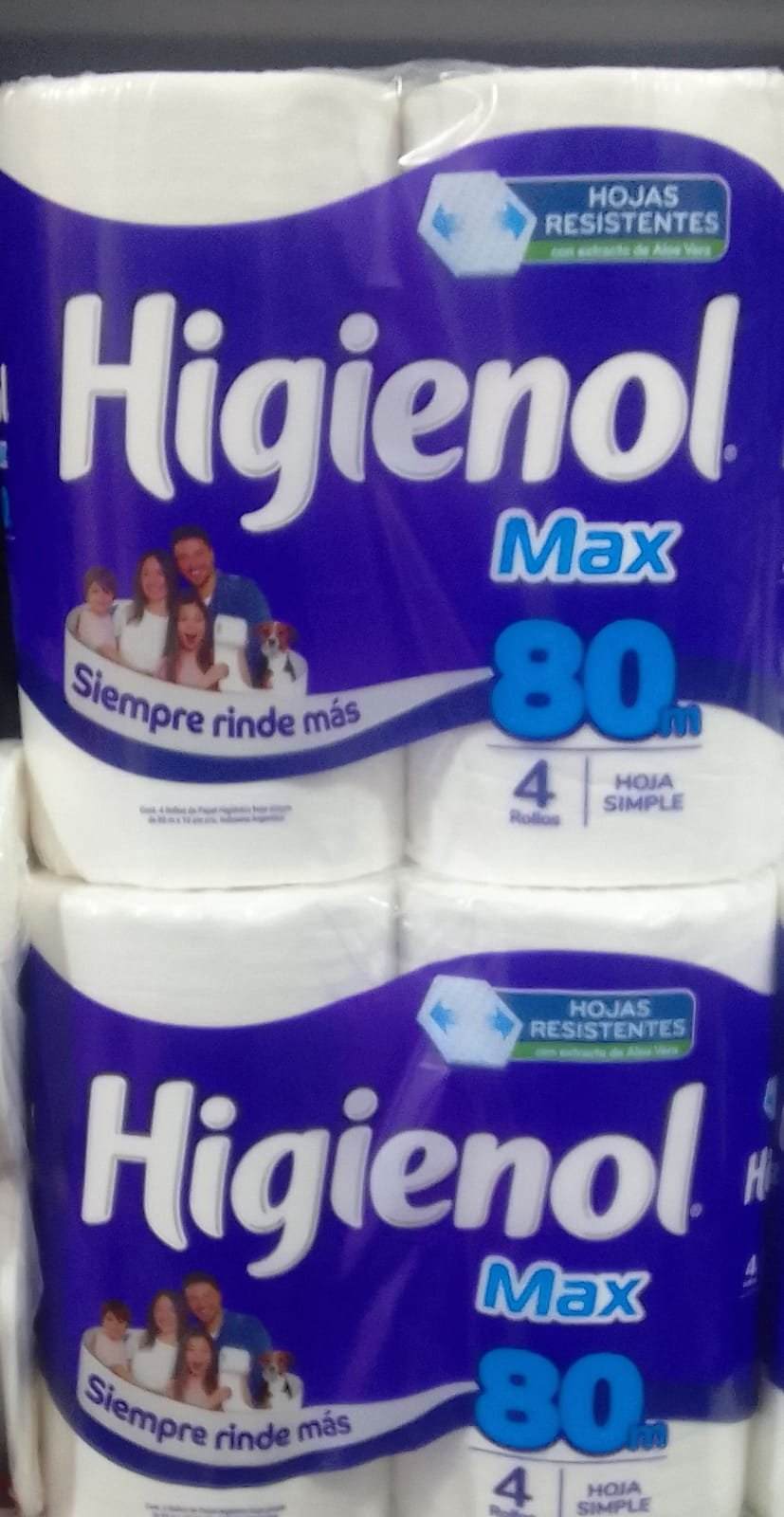 Producto placeholder de Higienol max 4 x 80mts