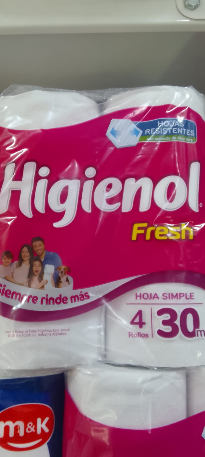 Producto placeholder de Higienol fresh rosa 4 x 30mts