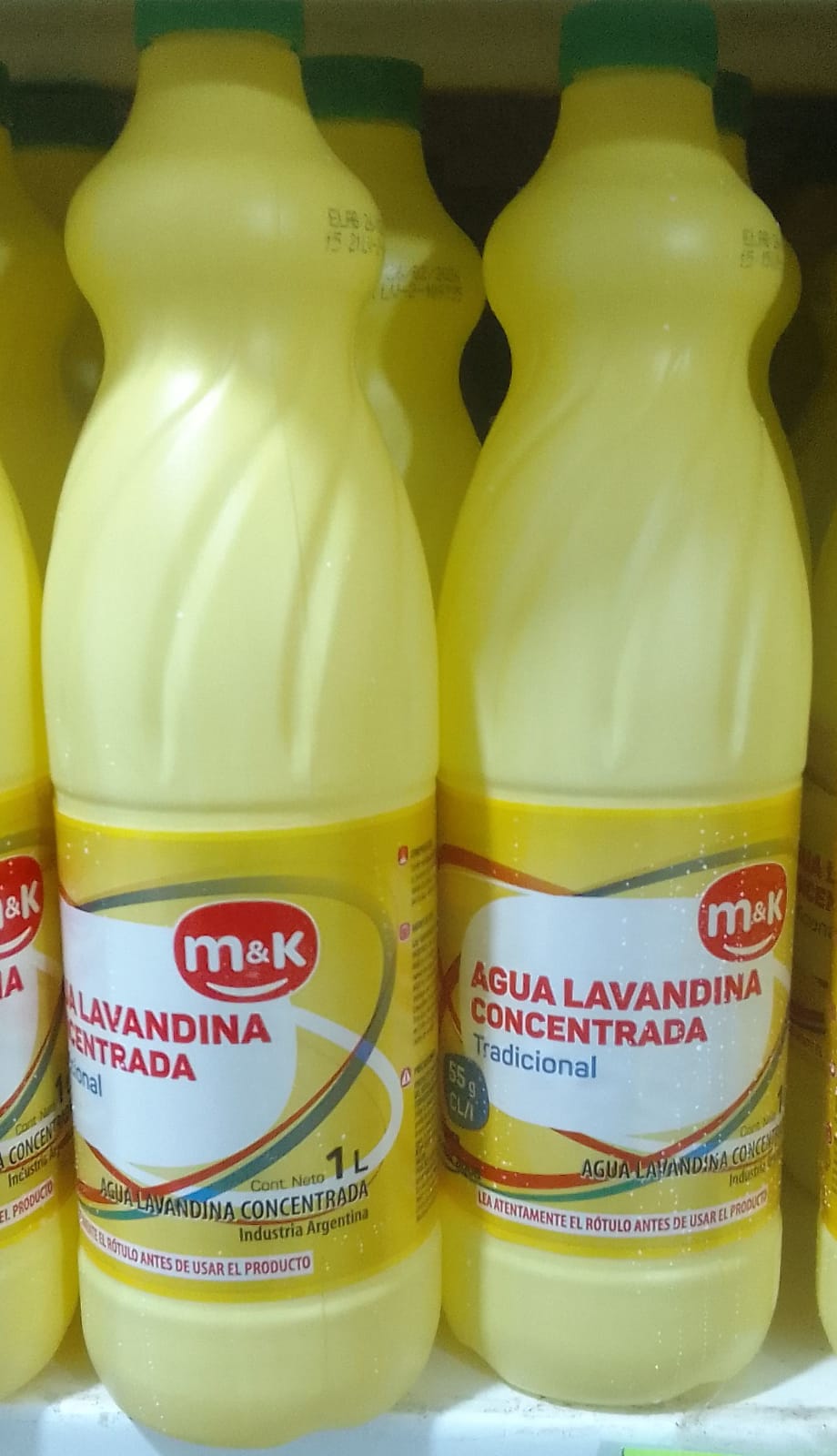 Producto placeholder de Lavandina concentrada m&k 1L