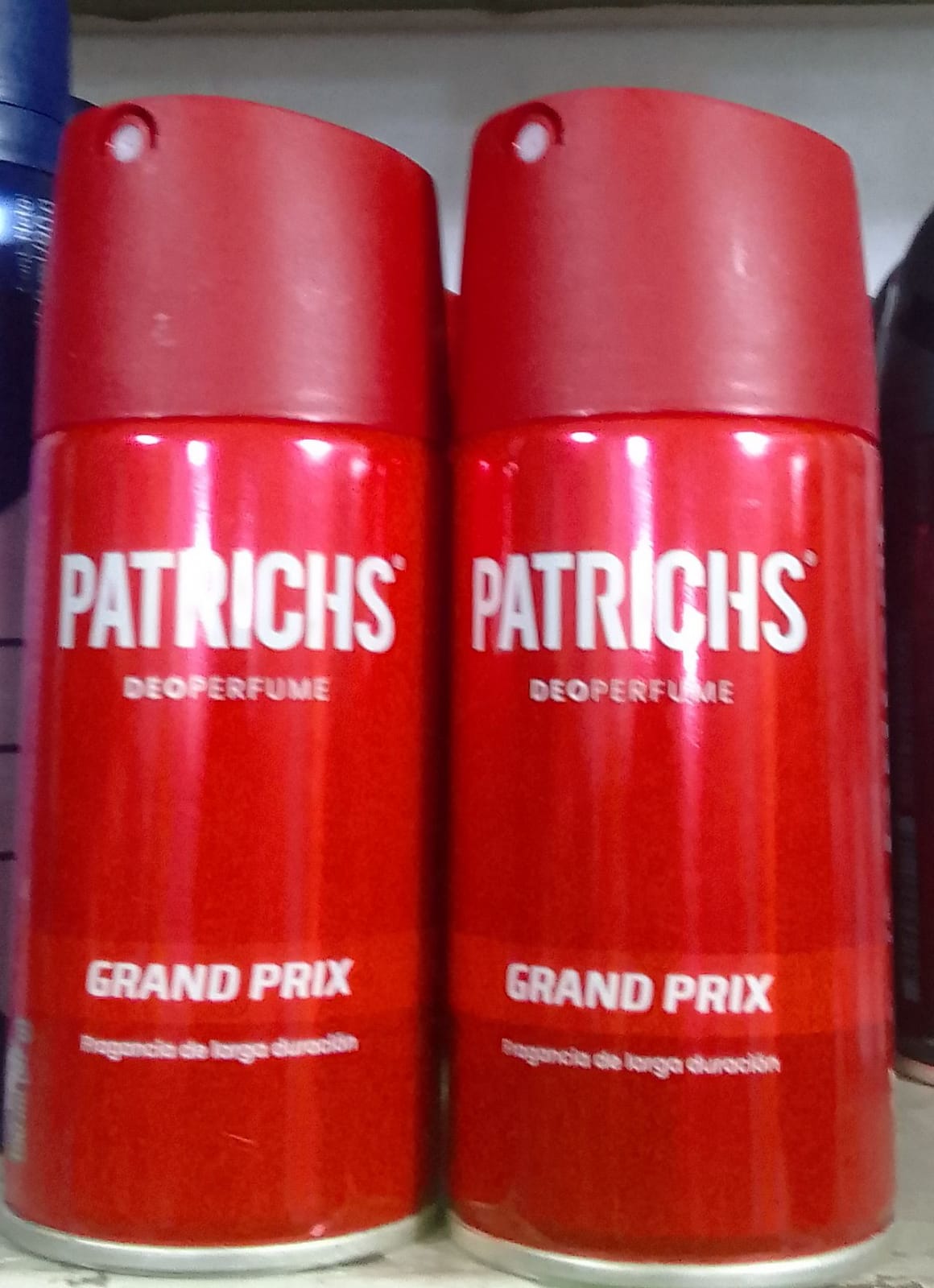 Producto placeholder de Desodorante patrichs rojo 150ml