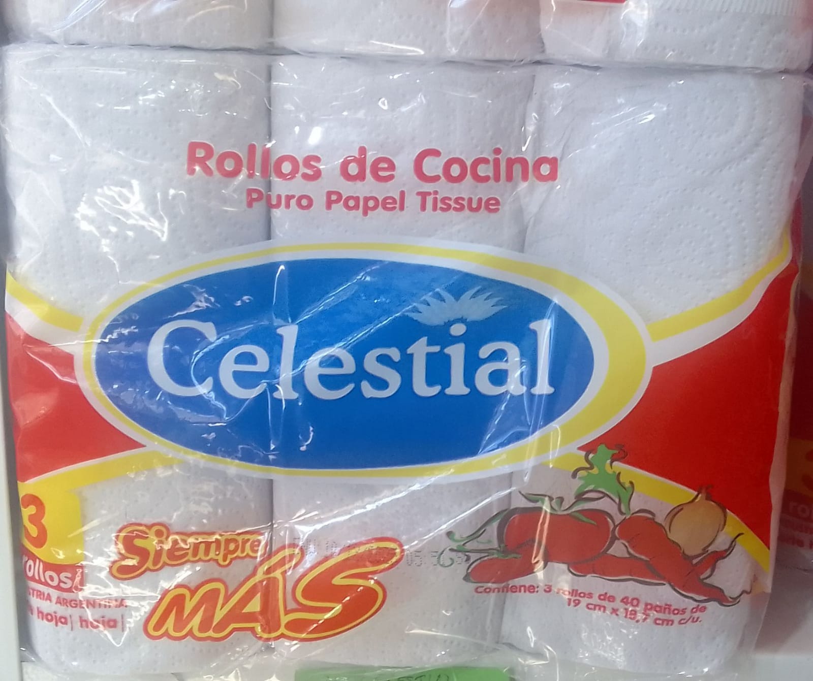 Producto placeholder de Servilleta celestial 3x40
