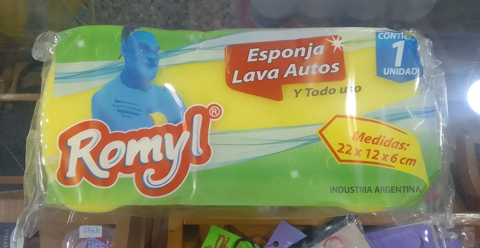 Producto placeholder de Esponja lava auto romyl