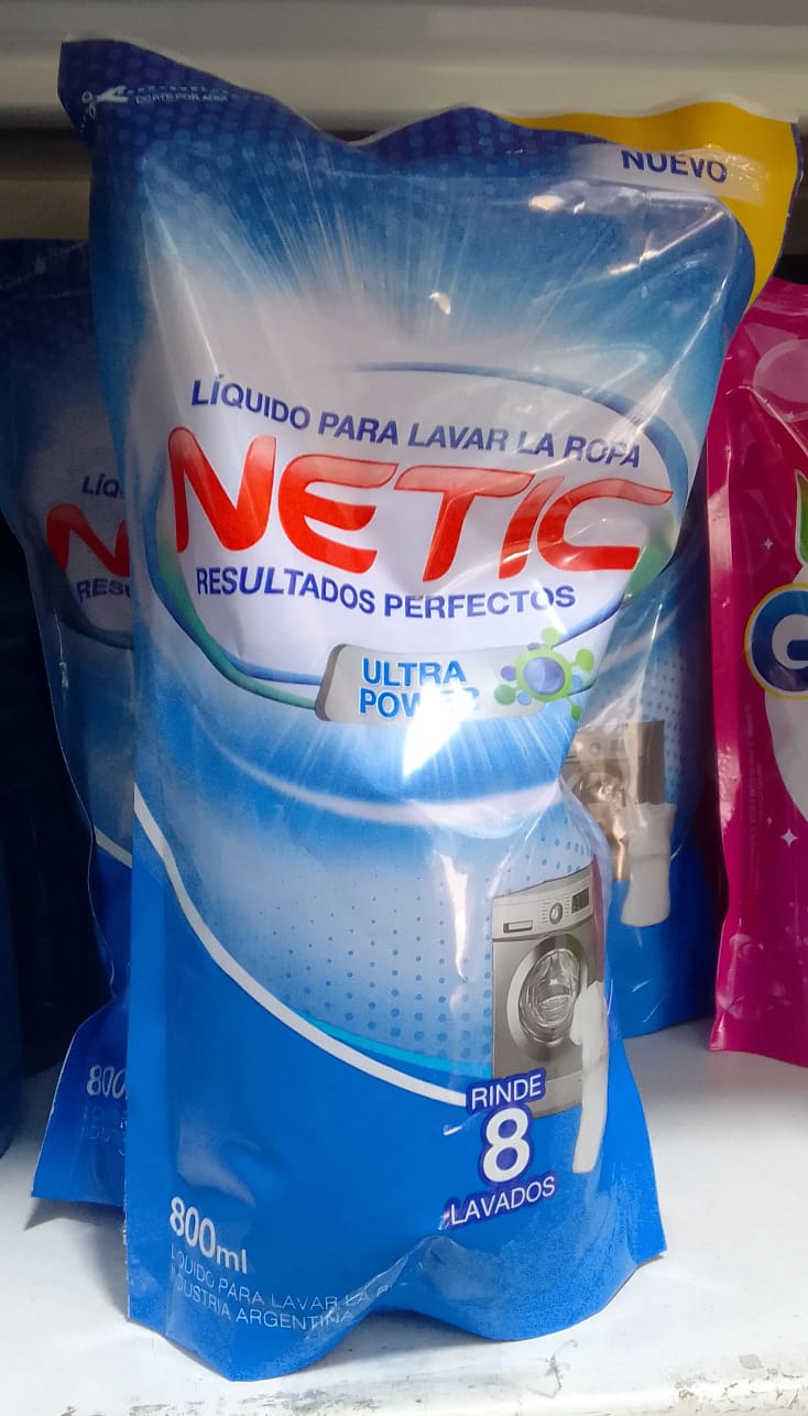 Producto placeholder de jabon liquido ropa netic 800ml