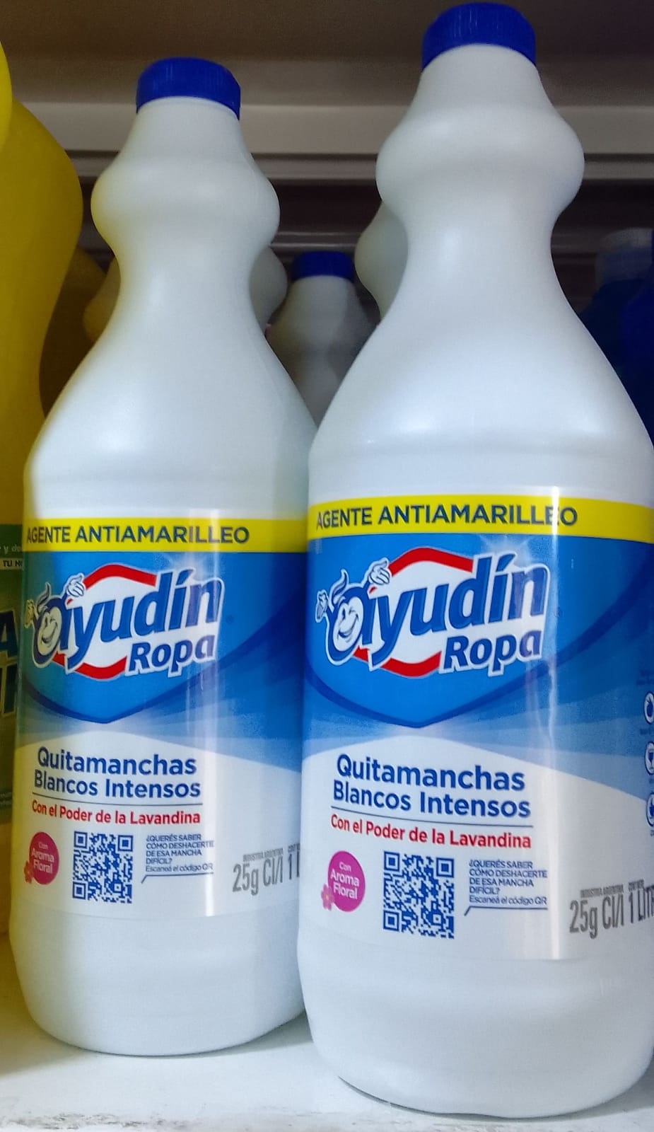 Producto placeholder de Ayudin lavandina ropa blanca 1L
