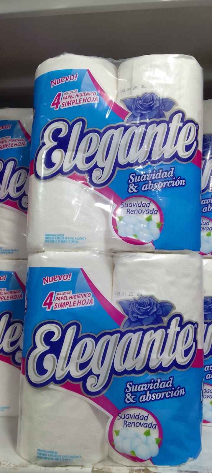 Producto placeholder de Papel higienico elegante 4 x 30mts