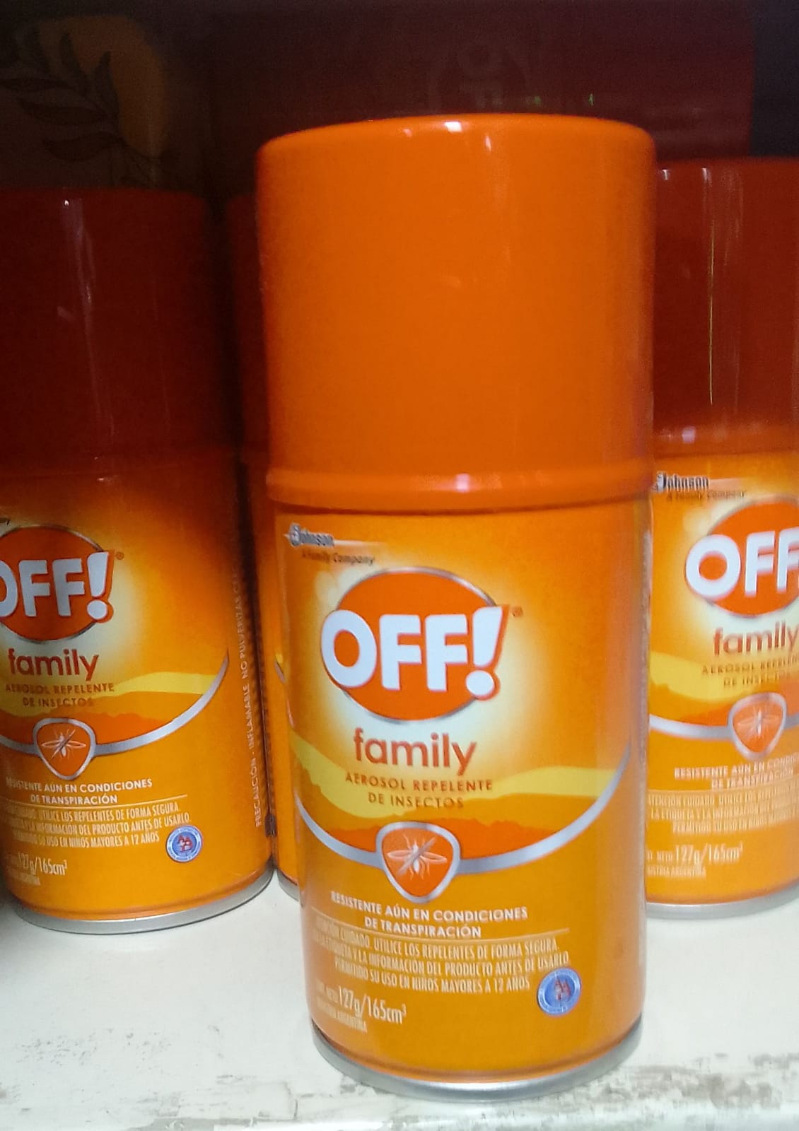 Producto placeholder de Off aerosol family 165cm3