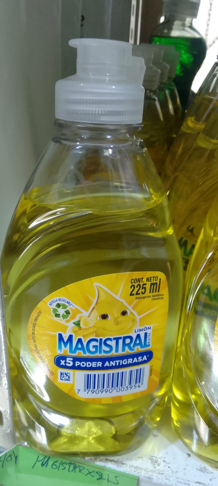 Producto placeholder de Magistral detergente limon 215ml
