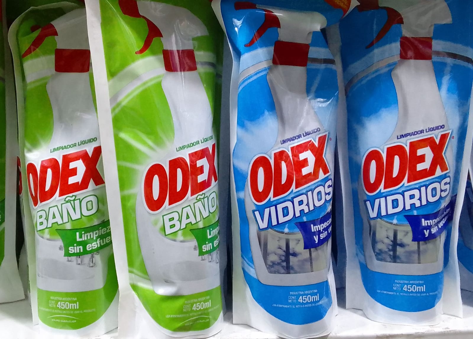 Producto placeholder de Repuesto odex vidrios 450ml