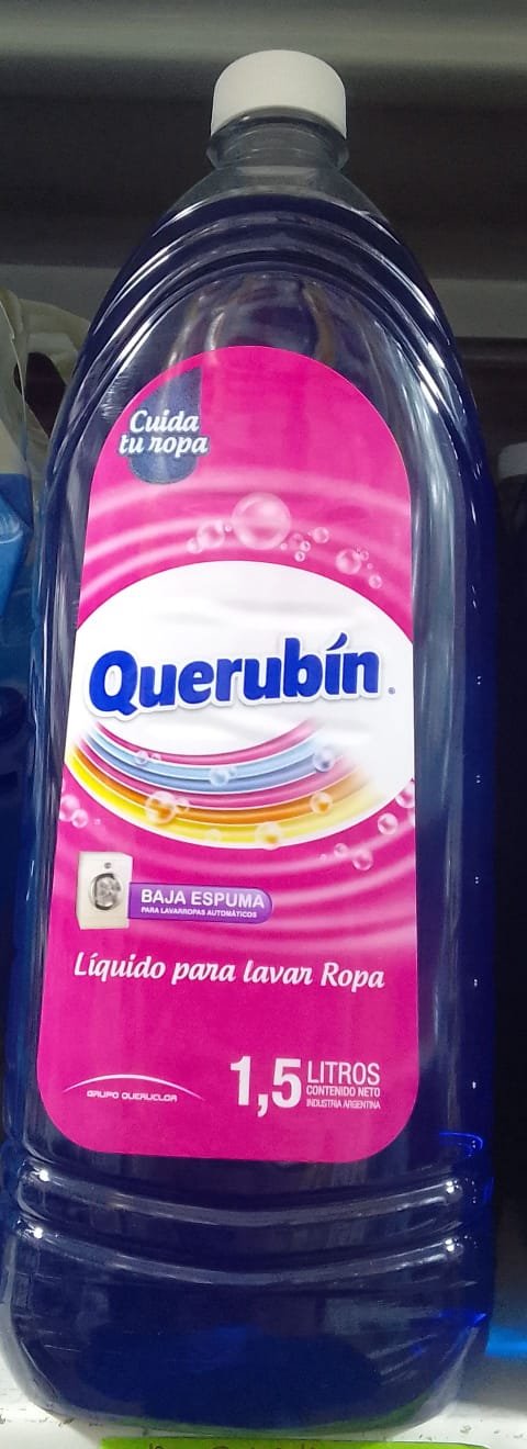 Producto placeholder de Jabon liquido ropa botella querubin 1,5l