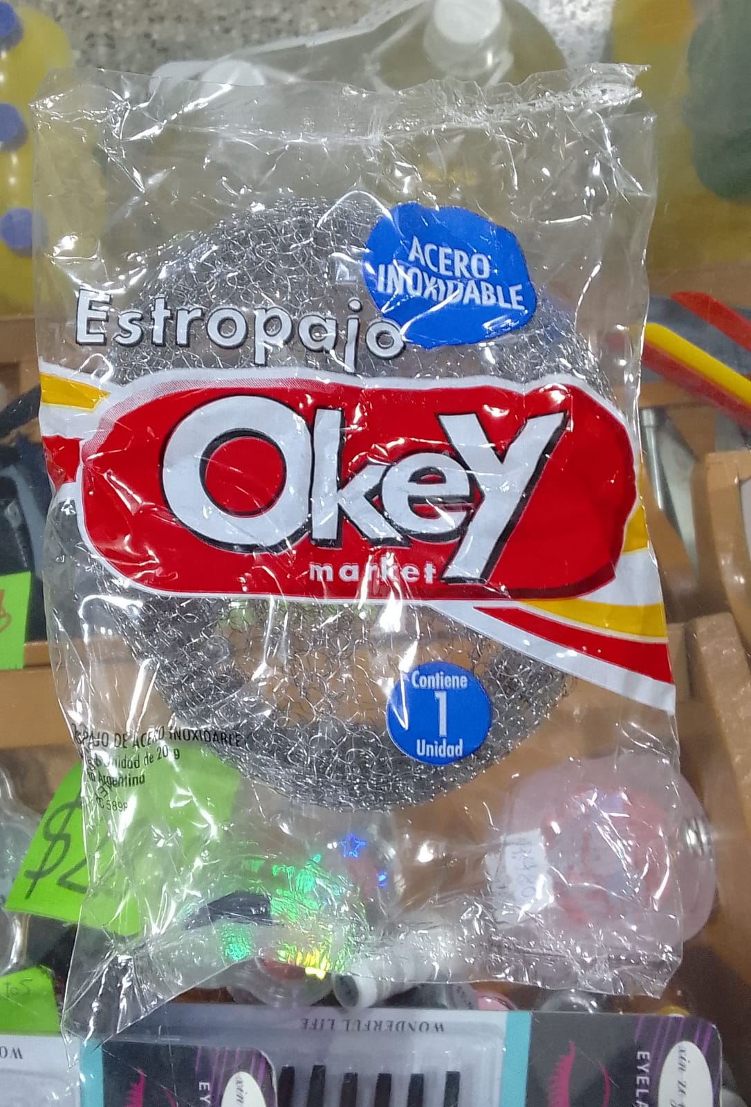 Producto placeholder de Estropajo okey 1u 20g