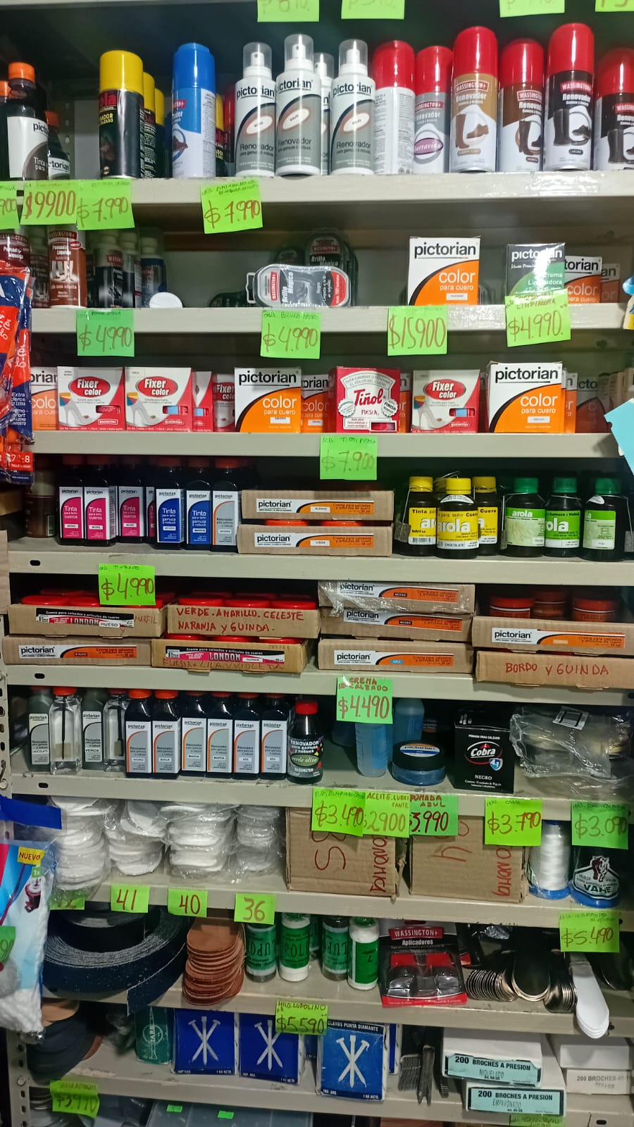 Tinta para cuero, renovador liquido y aerosol gamuza nobuck, impermeabilizante, crema y pomada para cuero, tinta para cuero, pomada liquida, limpiador gamuza nobuck y mas en punta alta